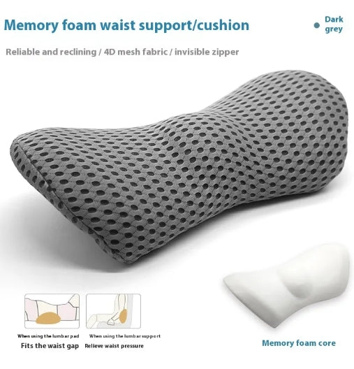 Kaiventi™️ Lumbar Support Memory Foam Pillow