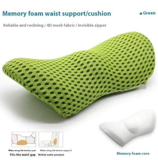 Kaiventi™️ Lumbar Support Memory Foam Pillow
