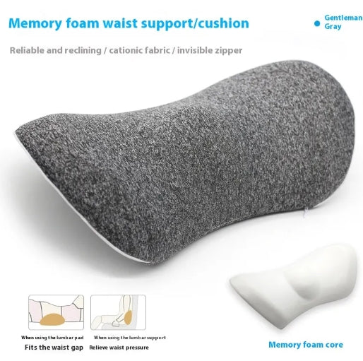 Kaiventi™️ Lumbar Support Memory Foam Pillow