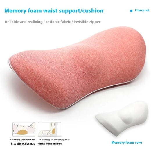 Kaiventi™️ Lumbar Support Memory Foam Pillow