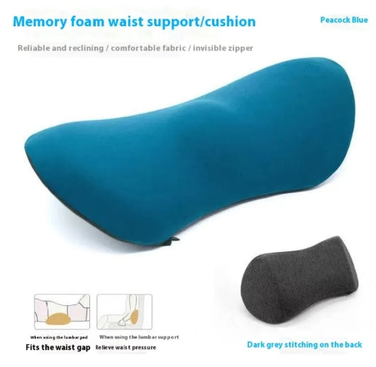 Kaiventi™️ Lumbar Support Memory Foam Pillow