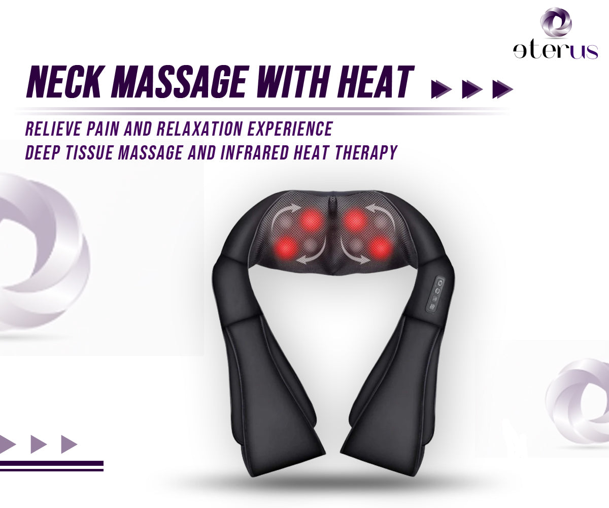 Kaiventi™ Smart Shiatsu Neck & Shoulder Massager